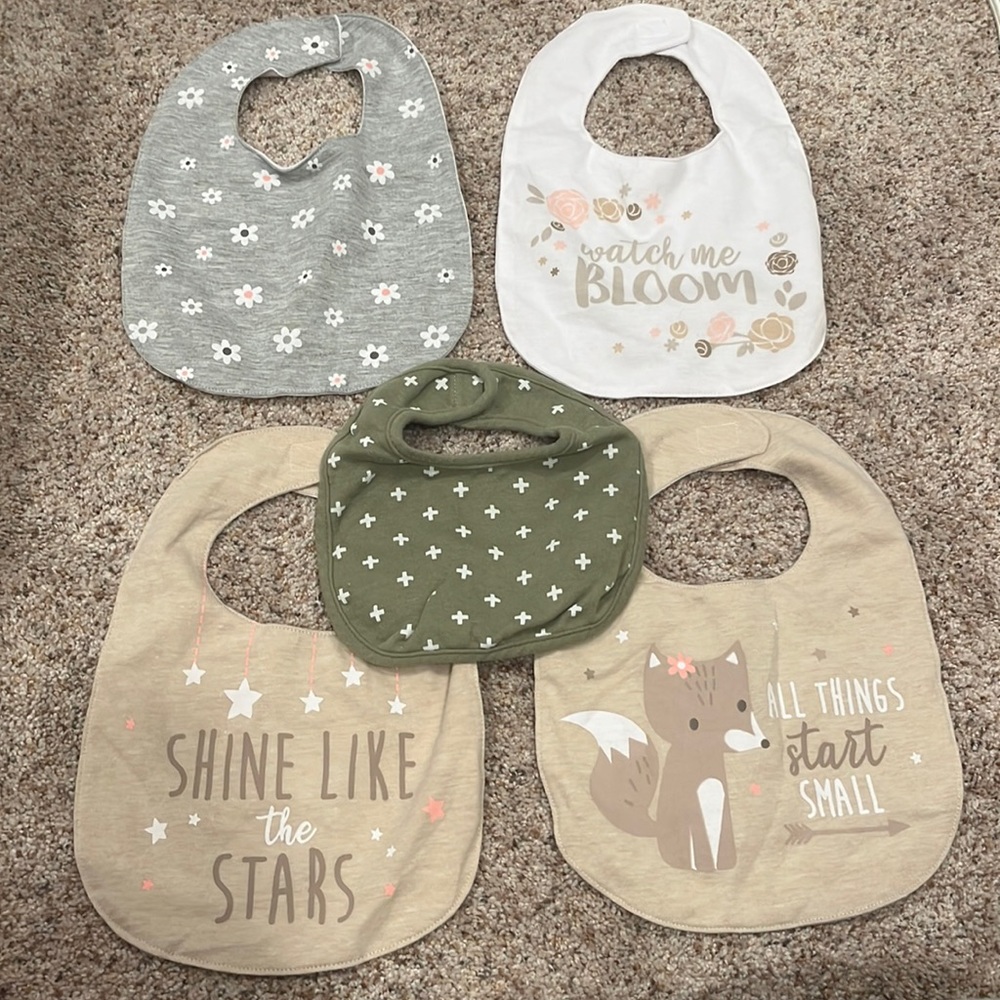 5 Piece bibs
